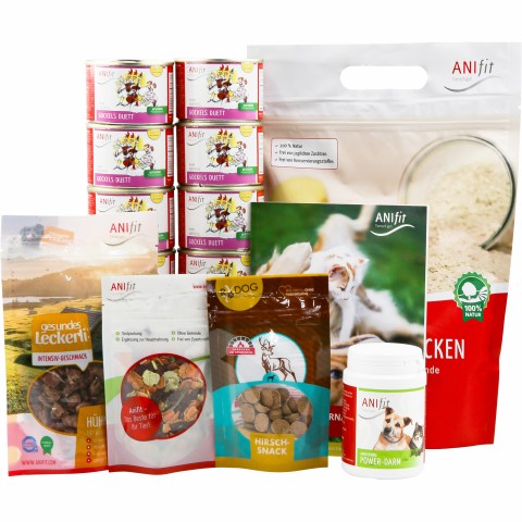 Hund Nassfutter Futterumstellungs-Paket 200g 1 Produktmix zum Futterwechsel -1- Anifit